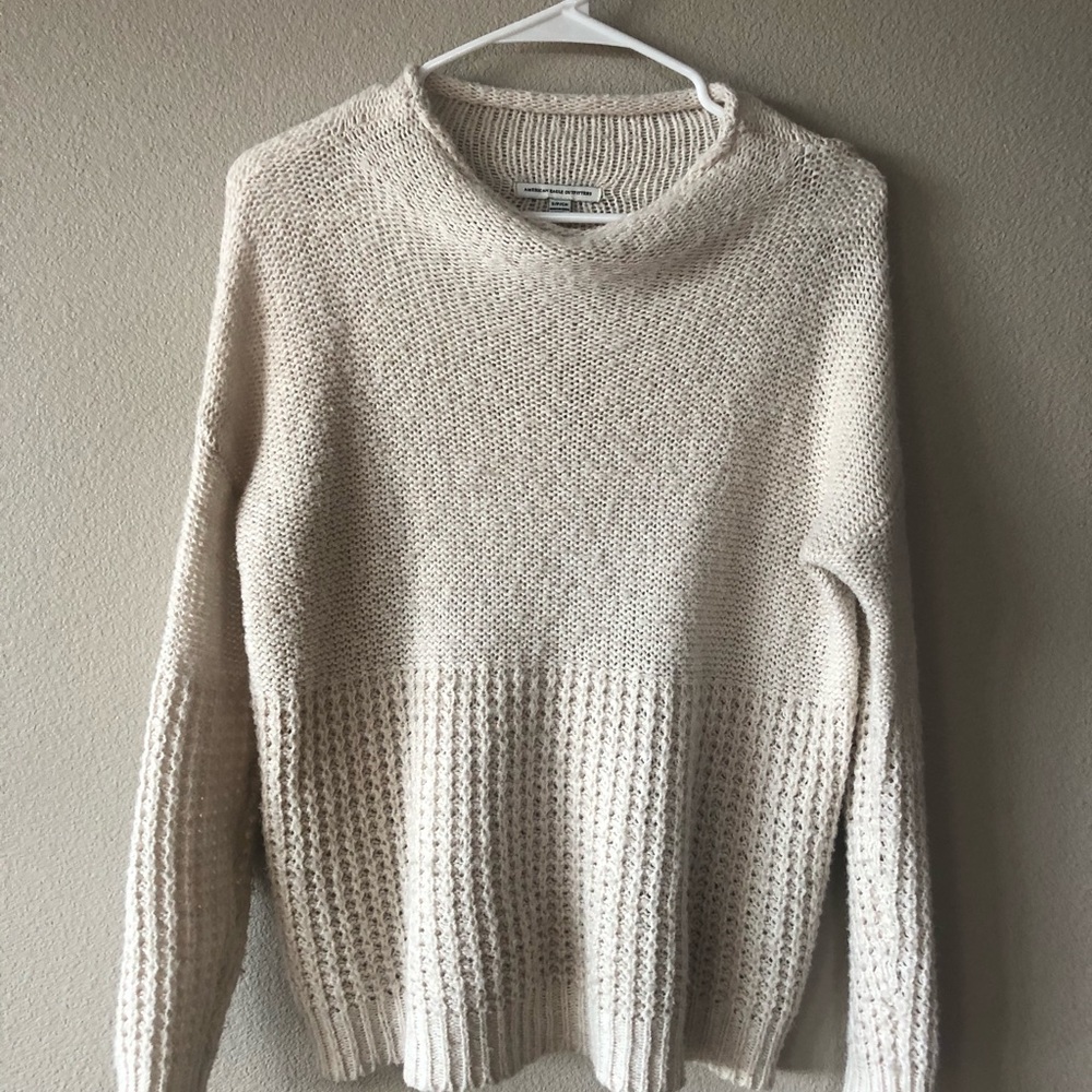 Light cream sweater